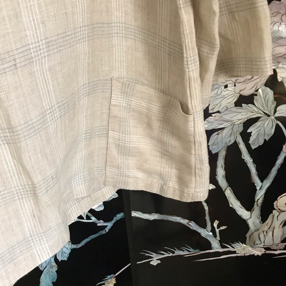 🍦100% organic linen top - Picture 4 of 5